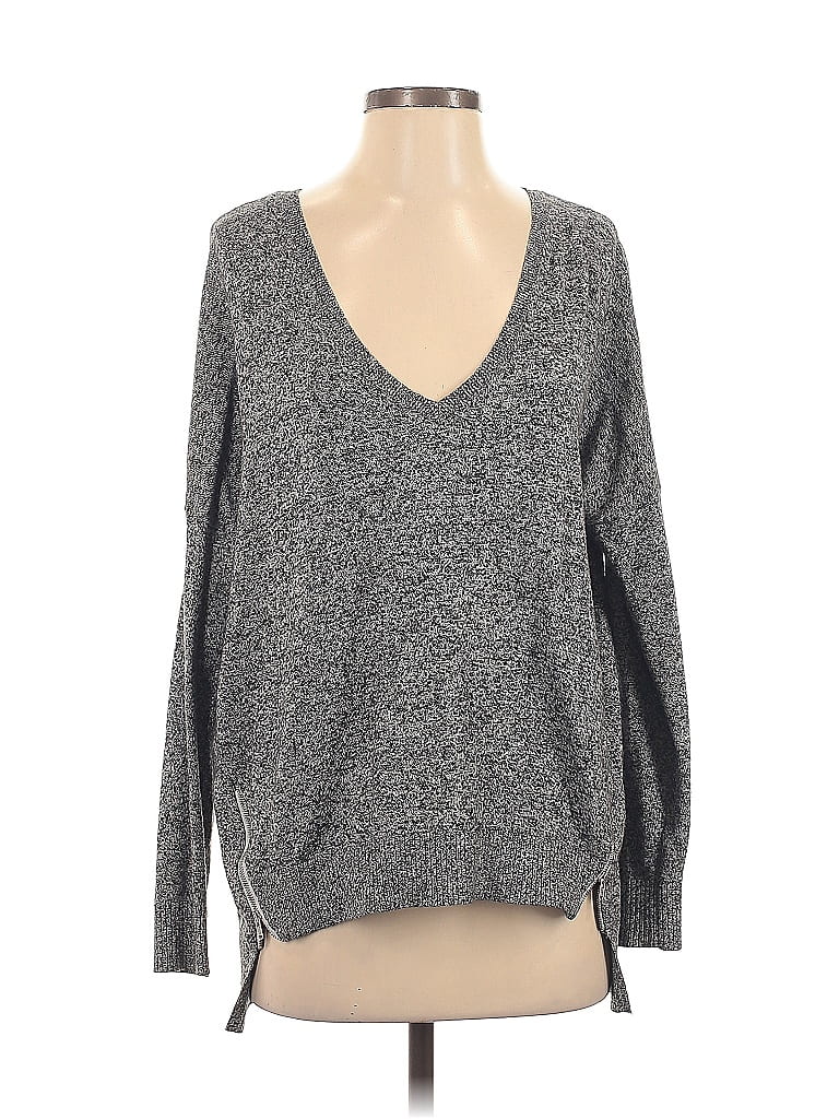 Pre-owned Express Pullover Sweater In Gray