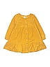 Wonder Nation 100% Polyester Yellow Dress 12-18 MO / 18 MO - photo 1