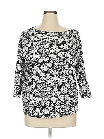 Jones New York Signature 3/4 Sleeve T-Shirt (view 1)
