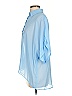 Covet 100% Polyester Blue 3/4 Sleeve Blouse Size S - photo 5