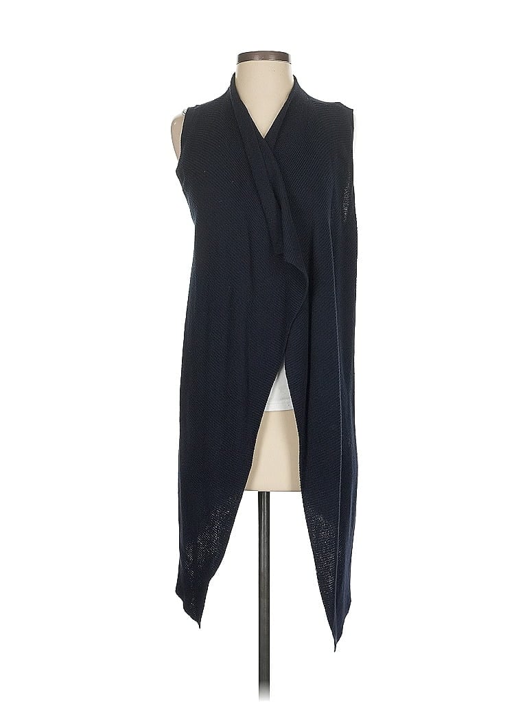 Pre-owned Ann Taylor Factory Cardigan Sweater In Blue