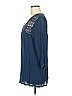 Ariat 100% Rayon Blue 3/4 Sleeve Blouse Size M - photo 5