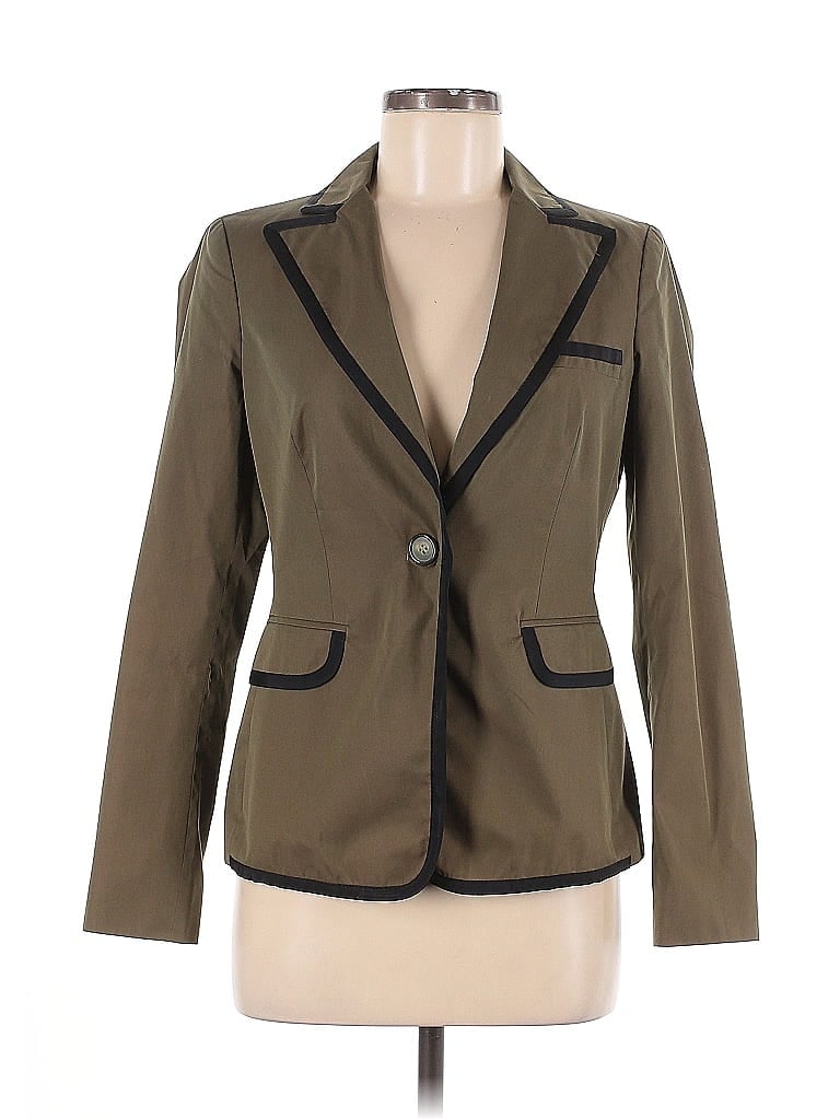 ETRO Brown Green Blazer Size EU (IT) 42 / US 6 - photo 1