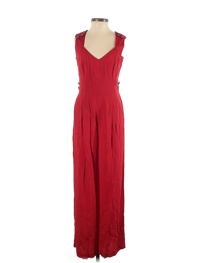 Pre-owned J. Harris Jumpsuit In Red