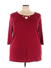 Roz & Ali 3/4 Sleeve Top
