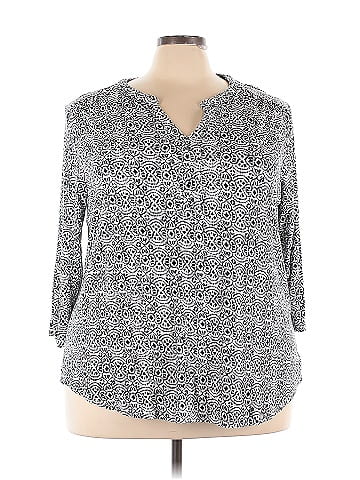 Kate and Sam 3/4 Sleeve Blouse (view 1)