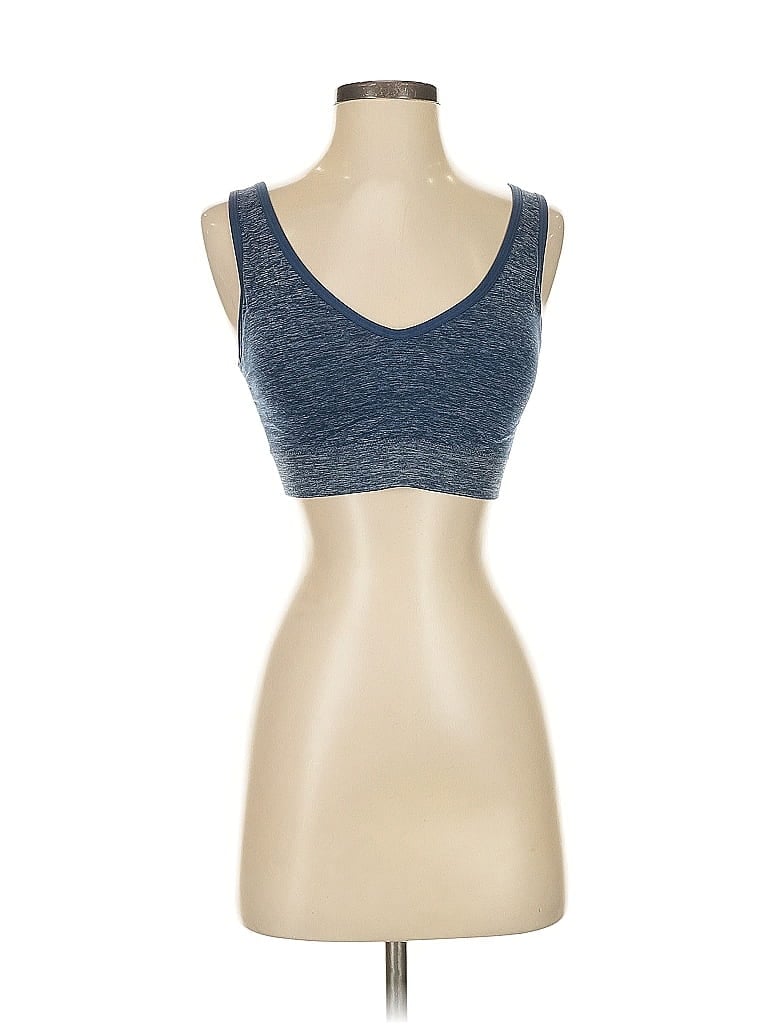 Pre-owned Jockey Sports Bra In Blue