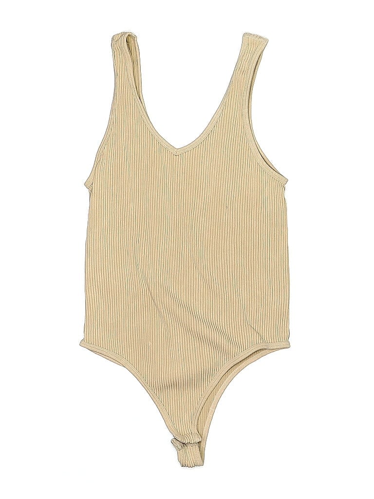 Pre-owned Assorted Brands Bodysuit In Brown