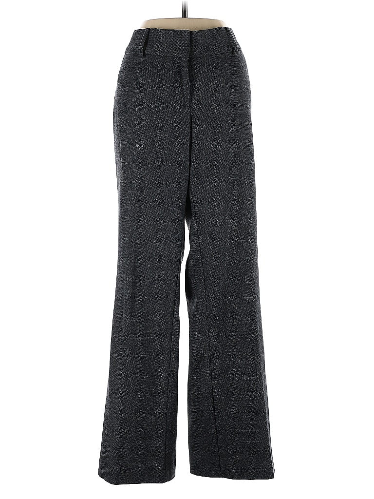 Ann Taylor LOFT Tweed Gray Dress Pants Size 4 - photo 1