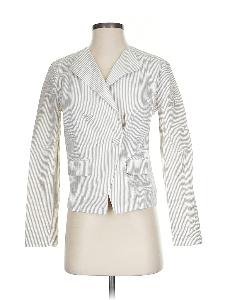 Click to view more detailed imagery on our partner's website Pre-owned Armani Exchange Blazer Jacket In Silver