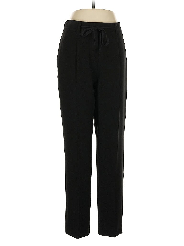 W by Worth 100% Polyester Solid Black Casual Pants Size M - photo 1