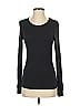 Cuddl Duds Black Long Sleeve T-Shirt Size S - photo 1