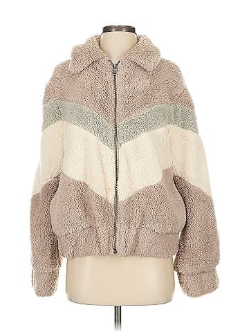Mustard Seed Faux Fur Jacket (view 1)