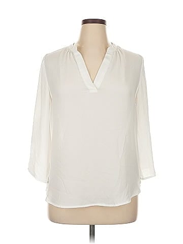 THREE PINK HEARTS 3/4 Sleeve Blouse (view 1)
