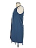 Oiselle Solid Blue Casual Dress Size 4 - photo 5