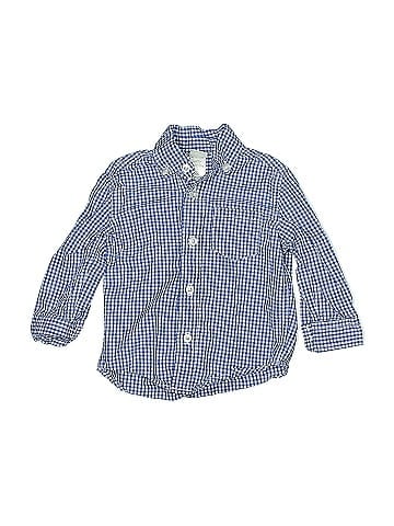 Little Me Long Sleeve Button-Down Shirt (view 1)