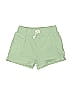 Gerber 100% Cotton Solid Green Shorts Size 3-6 mo - photo 1