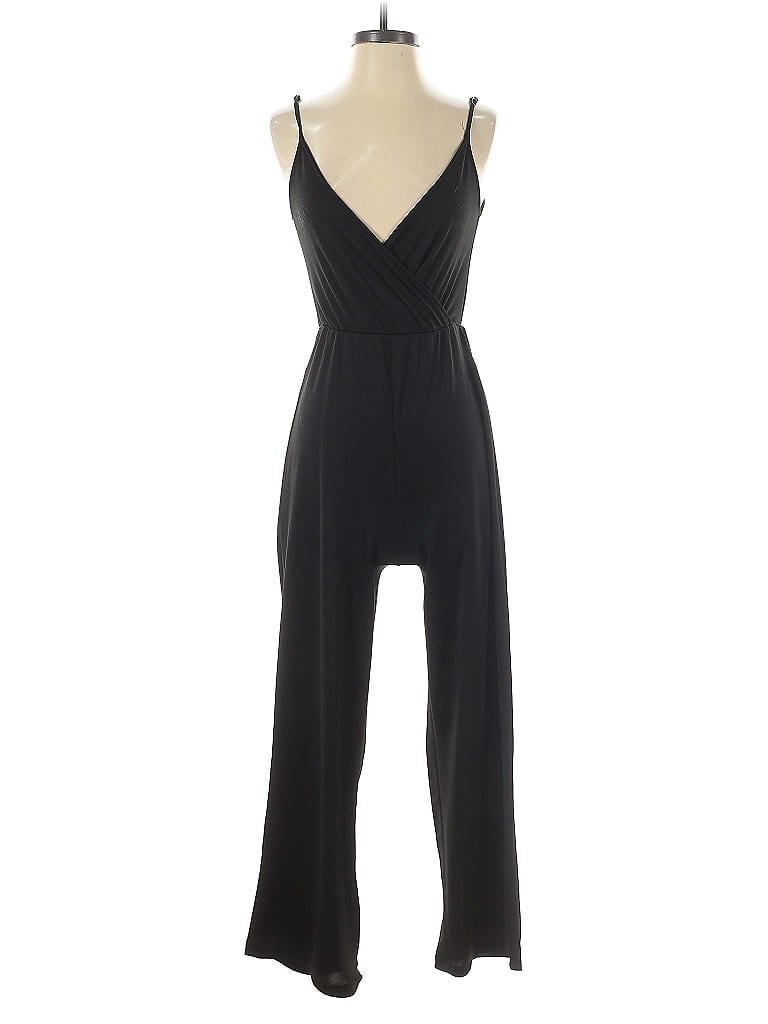 Pre-owned Haute Monde Jumpsuit In Black