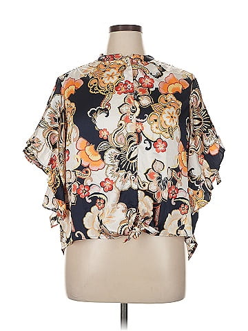 Chico's Short Sleeve Blouse (view 1)