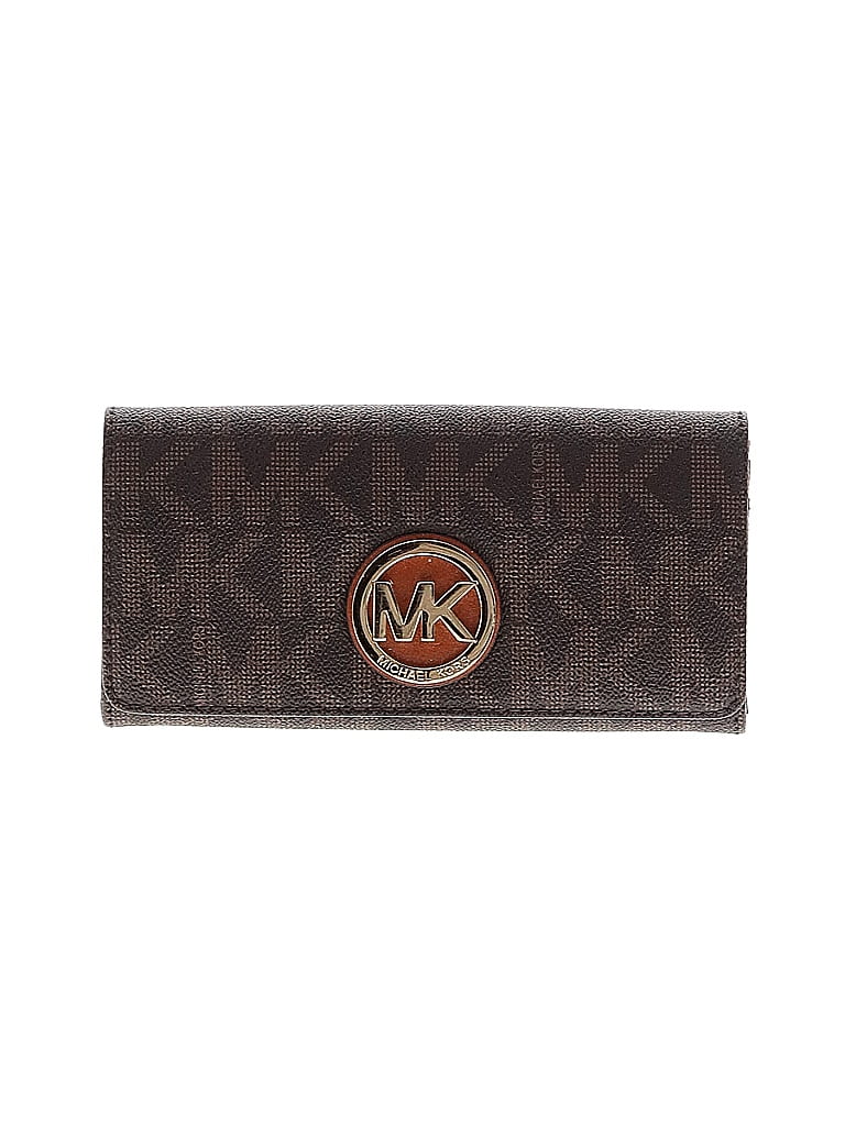 MICHAEL Michael Kors 100% Leather Brown Leather Wallet One size - photo 1