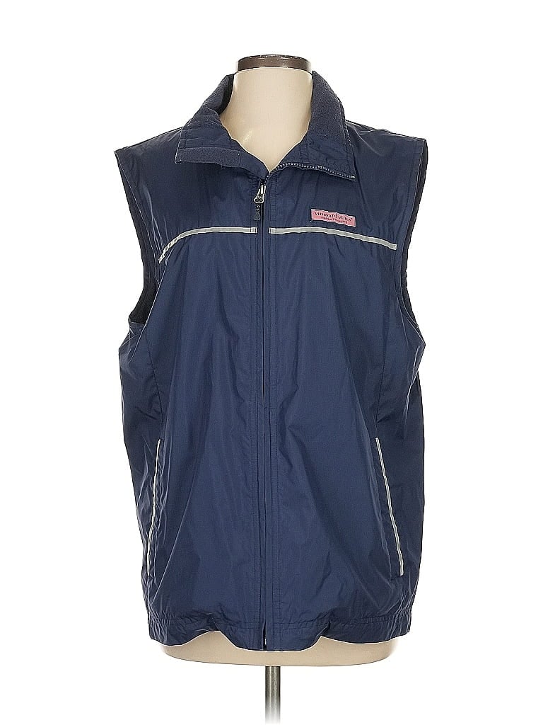 Pre-owned Vineyard Vines Vest In Blue