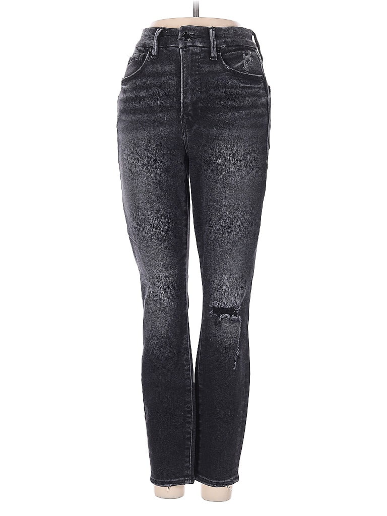 Pre-owned Good American Jeans In Black