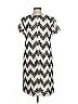 Talbots Chevron-herringbone Ivory Casual Dress Size 6 - photo 2