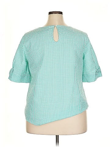 Crown & Ivy Short Sleeve Blouse (view 2)