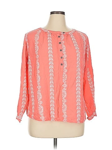Hydraulic 3/4 Sleeve Blouse (view 1)