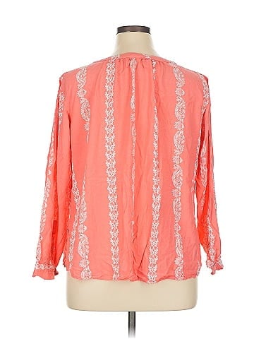Hydraulic 3/4 Sleeve Blouse (view 2)