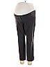 A Pea in the Pod Gray Black Active Pants Size M - photo 1