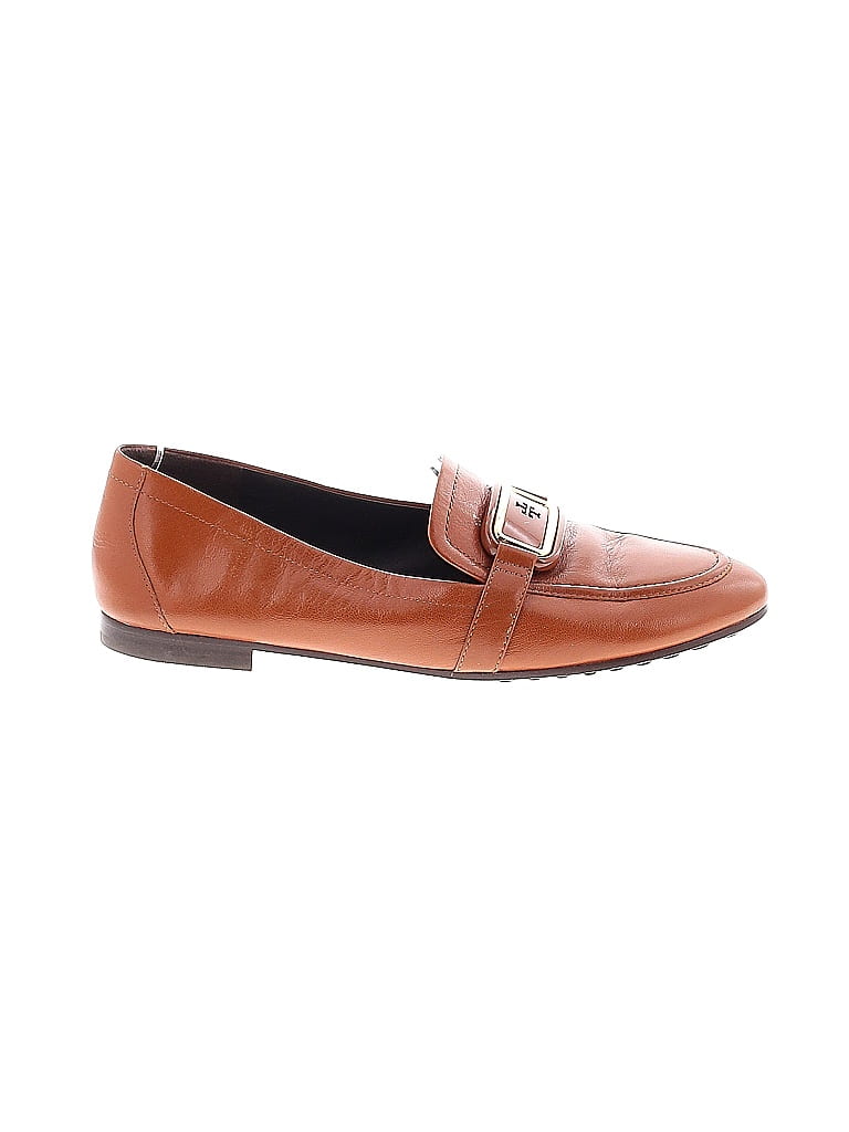 Tory Burch Brown Flats Size 7 - photo 1