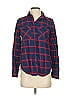 J.Crew 100% Cotton Plaid Red Long Sleeve Button-Down Shirt Size 0 - photo 1