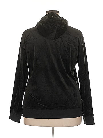 White Mark Zip Up Hoodie (view 2)