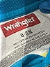Wrangler Jeans Co Color Block Teal Short Sleeve Onesie Size 0-3 mo - photo 3