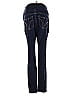 Indigo Blue Animal Print Blue Black Jeans Size S - photo 2
