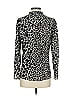 Veronica M. Animal Print Black Long Sleeve Blouse Size XS - photo 2