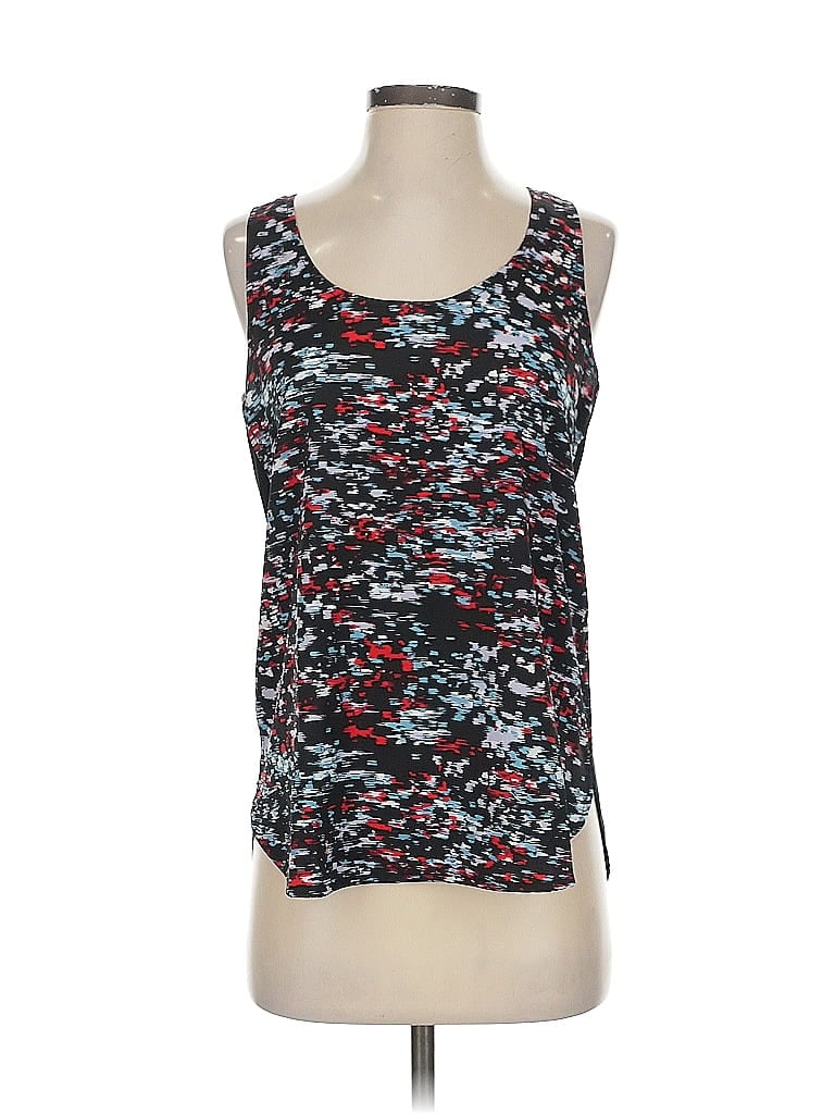 Pre-owned Banana Republic Factory Store Sleeveless Top Black Scoop Neck Tops