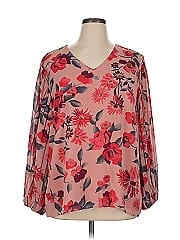 Belle By Kim Gravel Long Sleeve Blouse