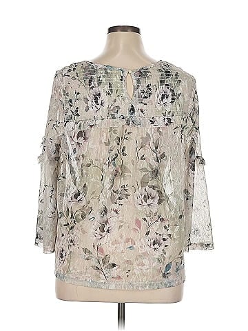 Valerie Stevens 3/4 Sleeve Blouse (view 2)