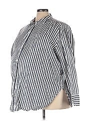 H&M Mama 3/4 Sleeve Button Down Shirt