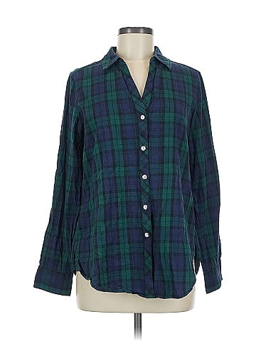 Foxcroft Long Sleeve Button-Down Shirt (view 1)