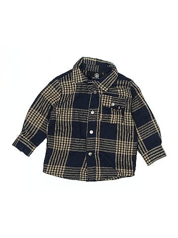 Volcom Long Sleeve Button-Down Shirt (view 1)