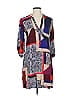 Maeve Print Purple Casual Dress Size 0 - photo 1