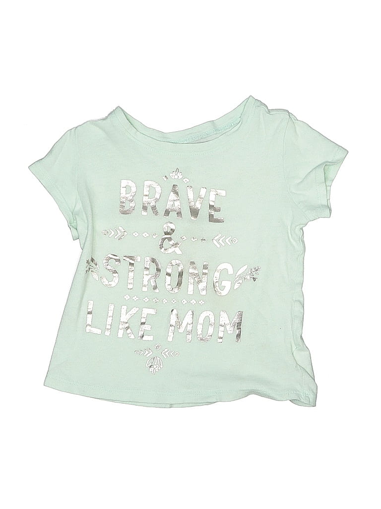 Pre-owned Old Navy Kids' Short Sleeve T-shirt In Green