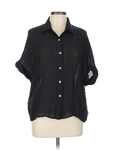 KLD Signature 3/4 Sleeve Button-Down Shirt (view 1)