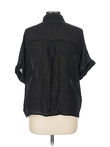 KLD Signature 3/4 Sleeve Button-Down Shirt (view 2)