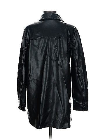Time and Tru Faux Leather Top (view 2)