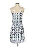 Veronica M. Print Blue Casual Dress Size XS - photo 2