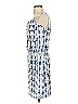 Veronica M. Print Blue Casual Dress Size XS - photo 5